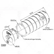 Tube à clés Deny 18617