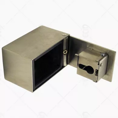 Coffre à clé inox à pêne ressort pour canon 10/30