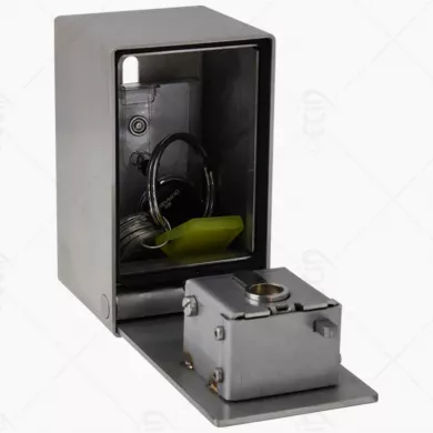 Coffre à clé inox à pêne ressort pour canon 10/30