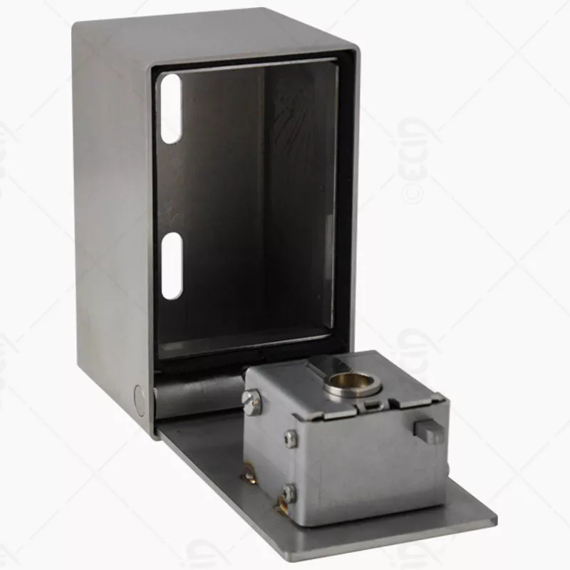 Coffre à clé inox à pêne ressort pour canon 10/30