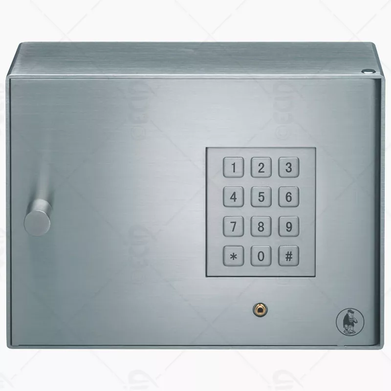 Coffre de dépôt avec digicode à piles 10 crochets