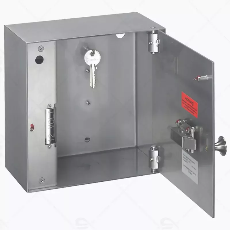 Coffre de dépôt à gâche électrique 4 crochets