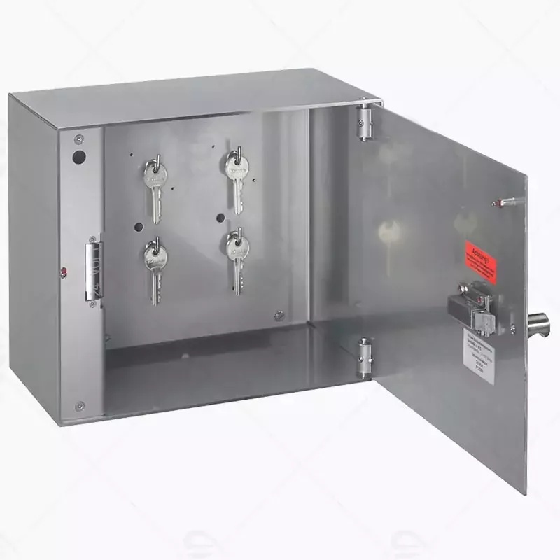 Coffre de dépôt à gâche électrique 6 crochets