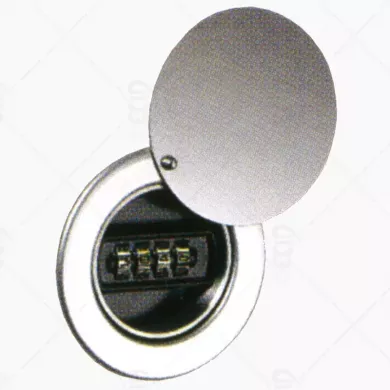 Rosace avec opercule anti-poussière Ø51