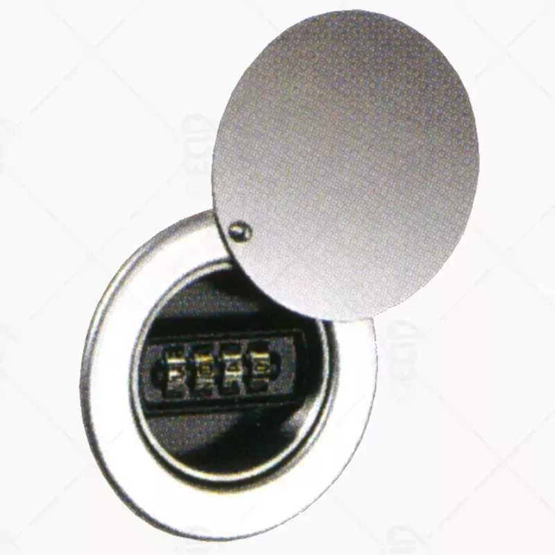 Rosace avec opercule anti-poussière Ø70