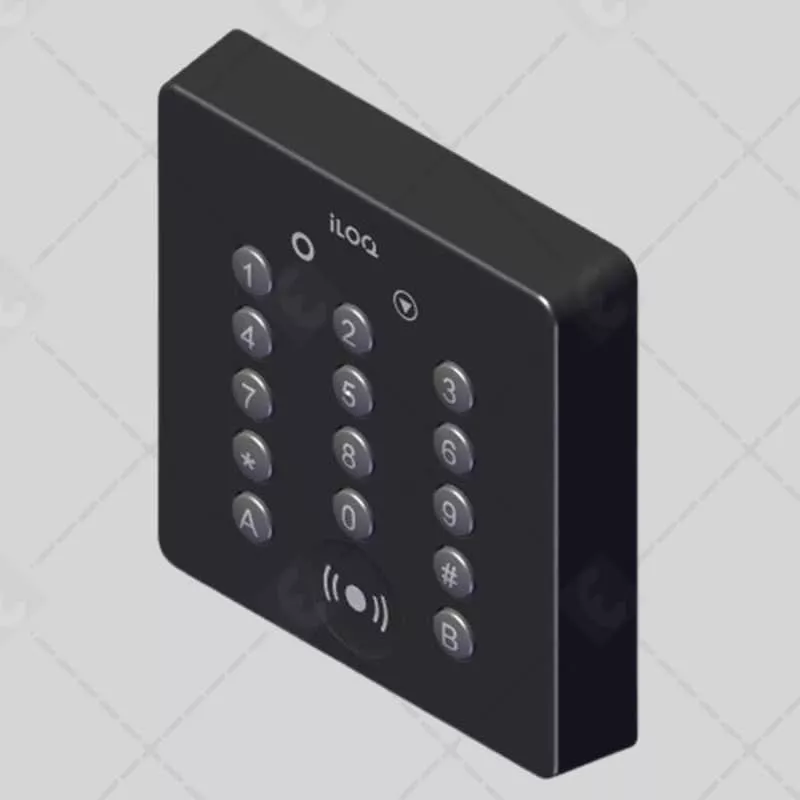 iLOQ S5 - Clavier + lecteur large RFID - N505i