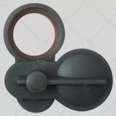 Clapet de protection à clipser clé I