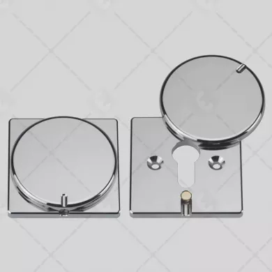 Rosette magnétique clé I carrée