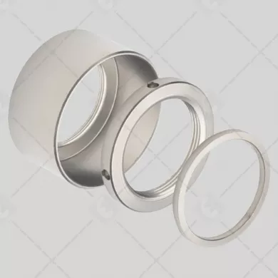 Adaptateur batteuse sur porte en verre 7-10mm