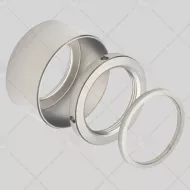 Adaptateur batteuse sur porte en verre 7-10mm