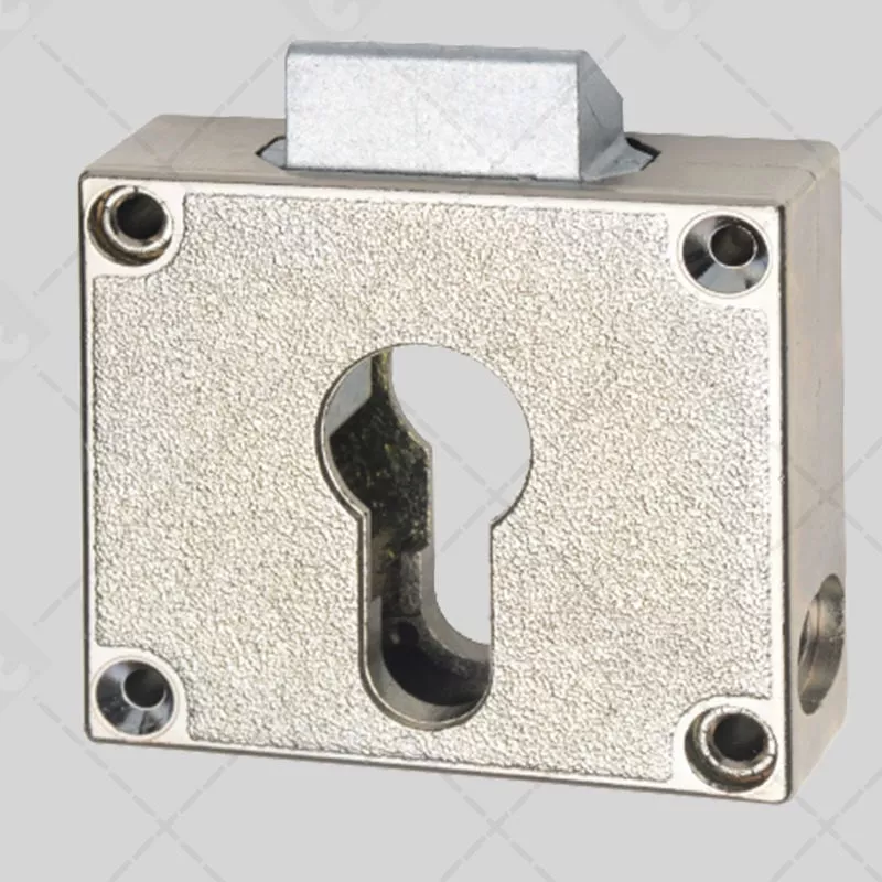 Serrure de meuble clé I - pêne 1/2 tour - haut