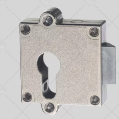 Serrure de meuble clé I - pêne 1/2 tour - latéral