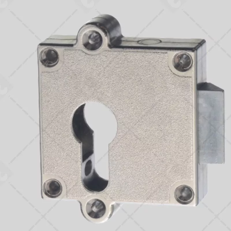 Serrure de meuble clé I - pêne 1/2 tour - latéral