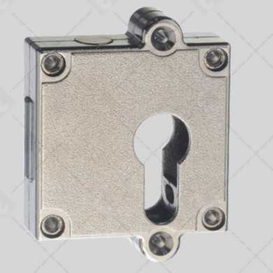Serrure de meuble - pêne dormant seul - latéral