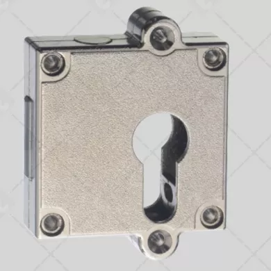 Serrure de meuble - pêne dormant seul - latéral