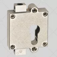 Serrure de meuble 2pts haut et bas