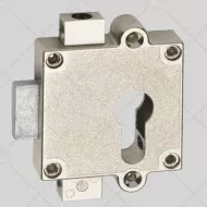 Serrure de meuble 3pts latéral, haut et bas